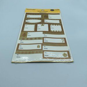 Mahogany Christmas Seals - Set of 3 Packs